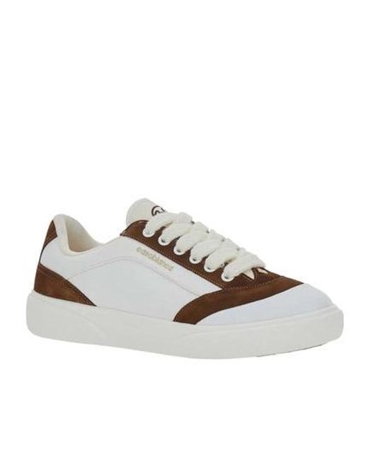 Casablanca White Del Mar Logo Low-Top Sneakers for men