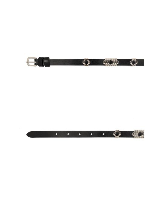 Isabel Marant White Odena Buckled Belt