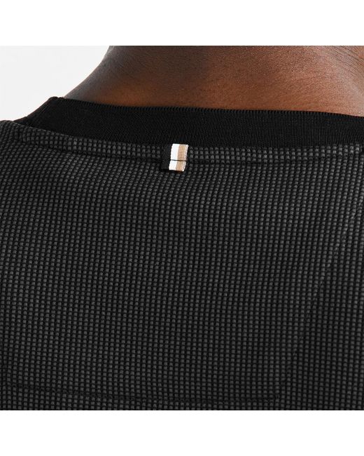 Boss Black Short-Sleeve Crew-Neck T-Shirt for men