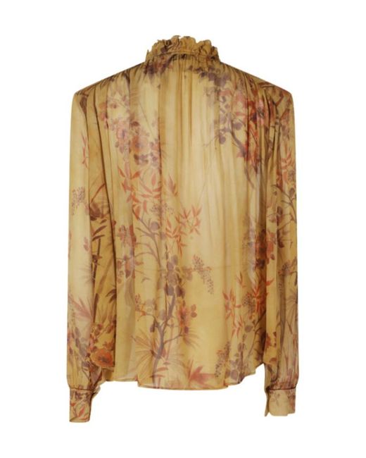 Forte_forte Brown Long-Sleeved Shirt