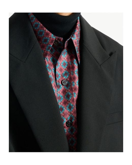 Balmain Black Wool 2-Button Jacket for men