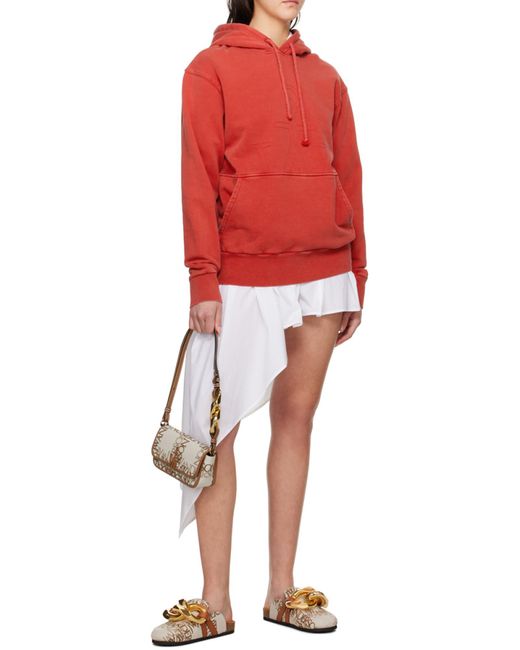 J.W. Anderson White Jw Anderson Chain Anchor Logo Plaque Crossbody Bag