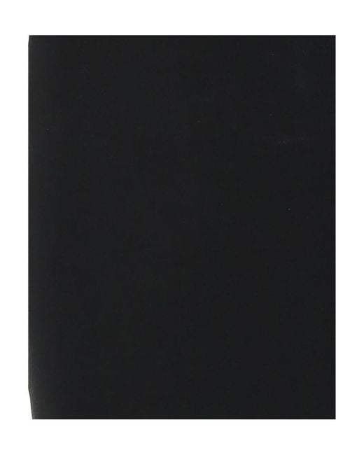 Alaïa Black Alaïa Semi-Sheer Midi Dress