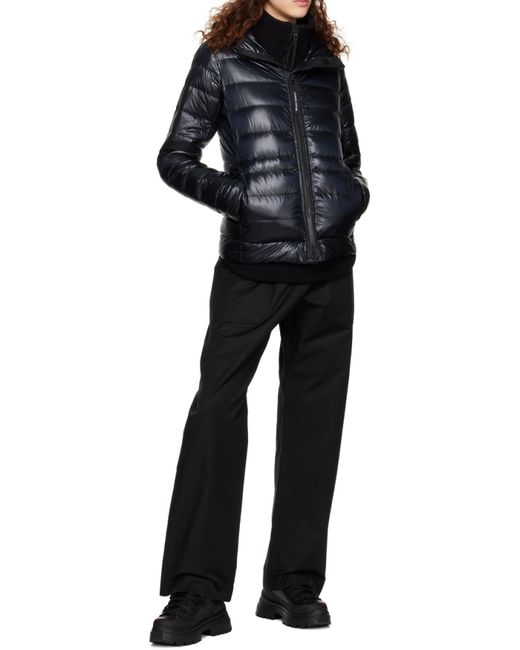 Canada Goose Black Cypress Padded Hooded Jacket