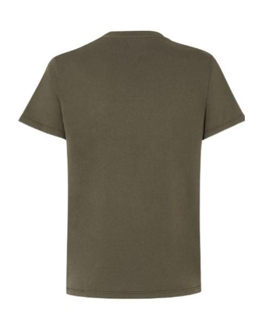 Fendi Green Short-Sleeved T-Shirt