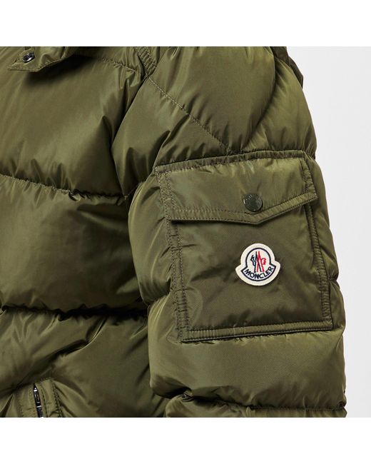 Moncler Green Short Down Jacket for men