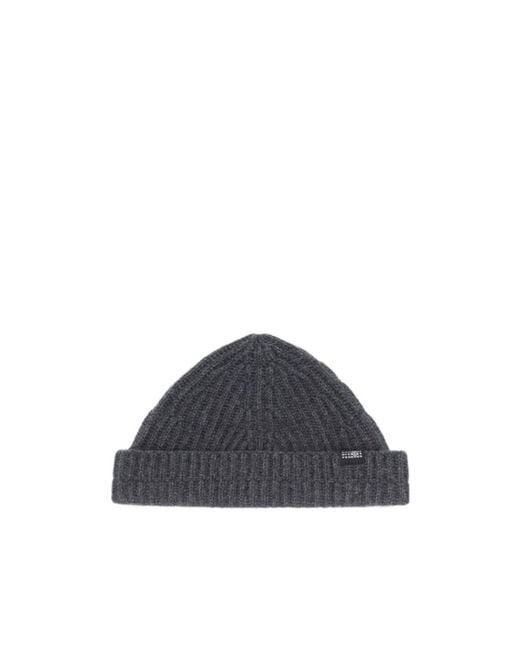MM6 by Maison Margiela Multicolor Ribbed-Knit Beanie Hat