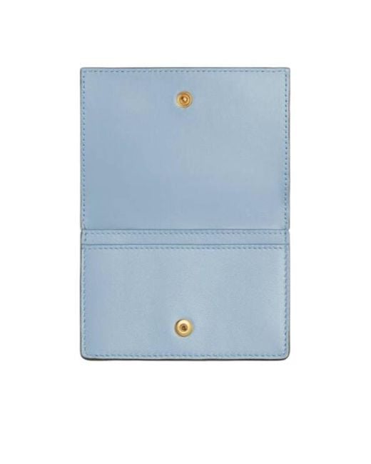 Bottega Veneta Gray Intrecciato Business Card Case