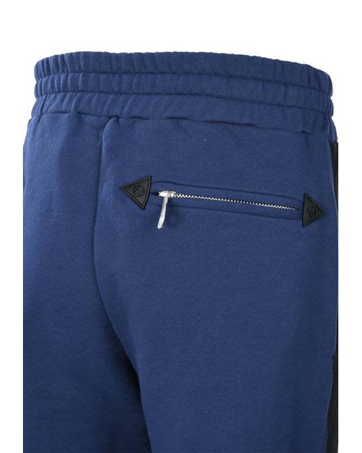 Moschino Blue Colour-Block Track Pant for men