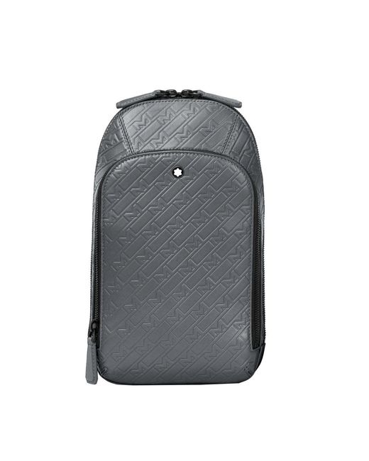 Montblanc Gray Zipper Chest Pack for men