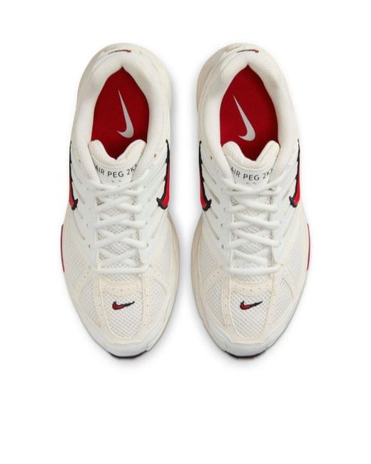 Nike White Lace-Up Low-Cut Sneakers