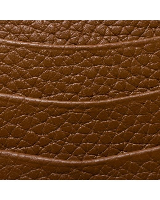 Miu Miu Brown Leather Card Holder