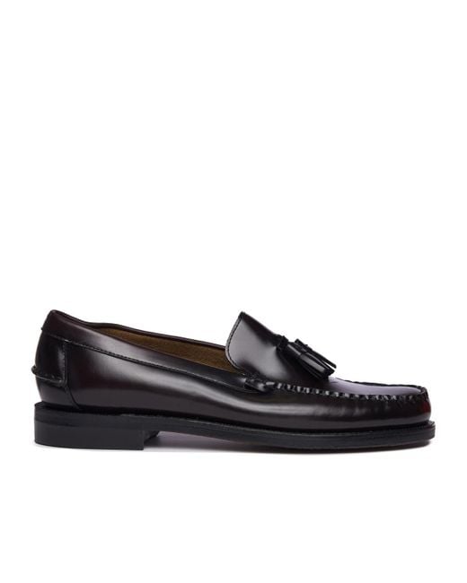 Sebago Black Tassel Loafers for men