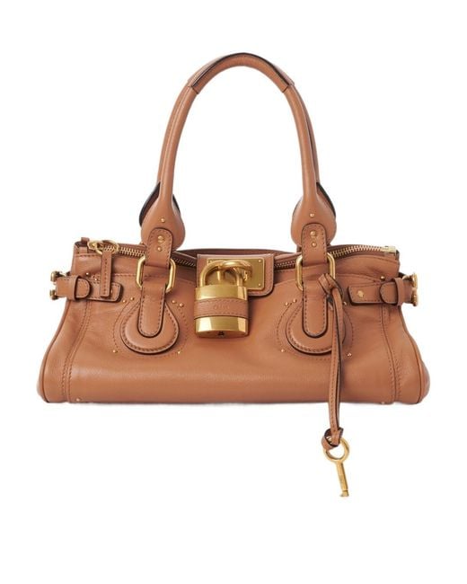Chloé Brown Chloé Paddington Shoulder Bag