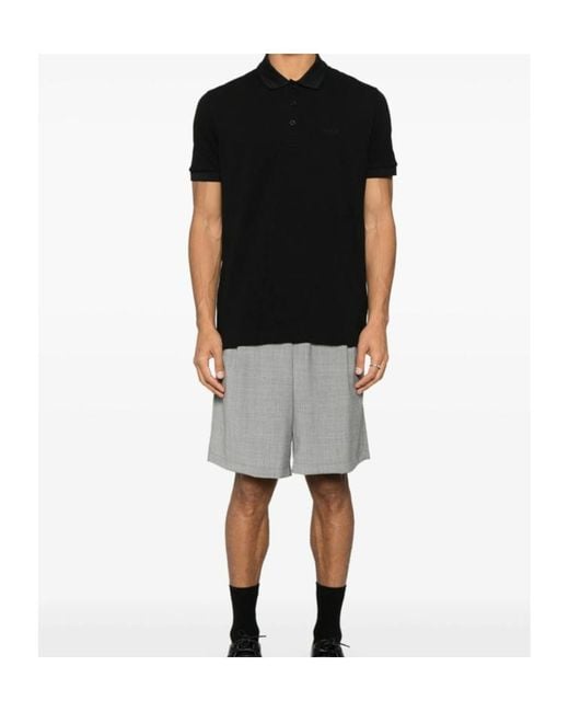 Boss Black Boss Logo Embroidered Short-Sleeved Polo Shirt for men