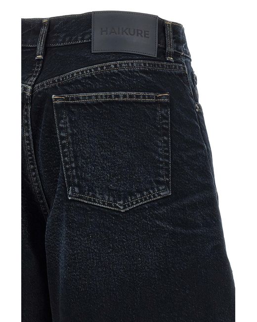 Haikure Blue Belt Loop Shorts