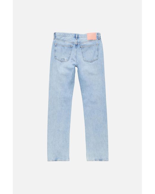 Acne Blue Distressed Jeans for men