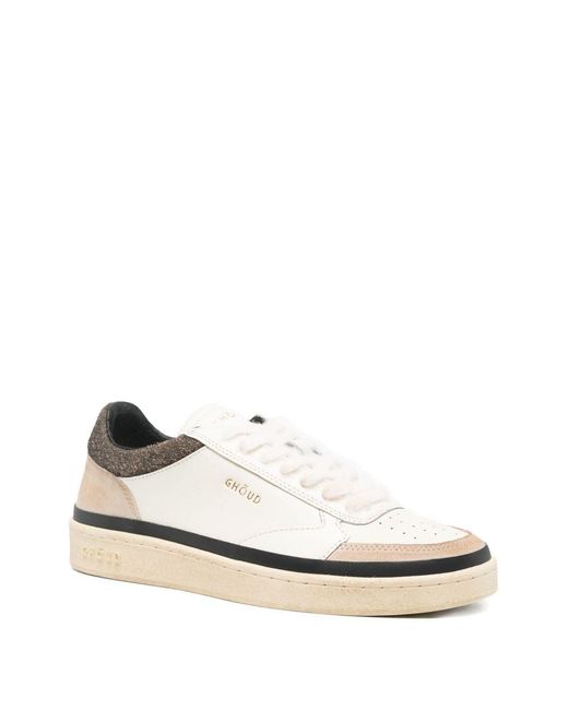 GHOUD VENICE White Logo Sneakers for men