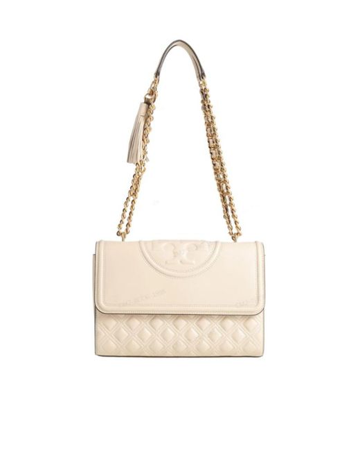 Tory Burch White Mediumsized Shoulder Bag