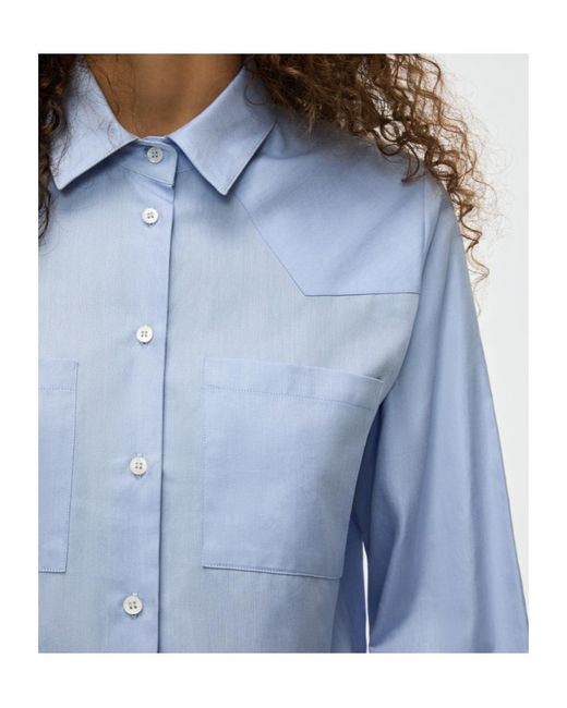 iBlues Blue Boxy Shirt