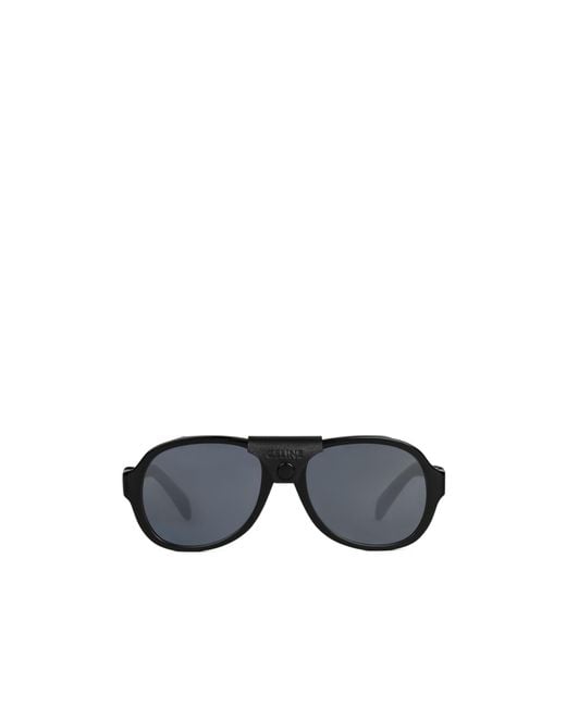 Céline Blue Frame 57 Sunglasses