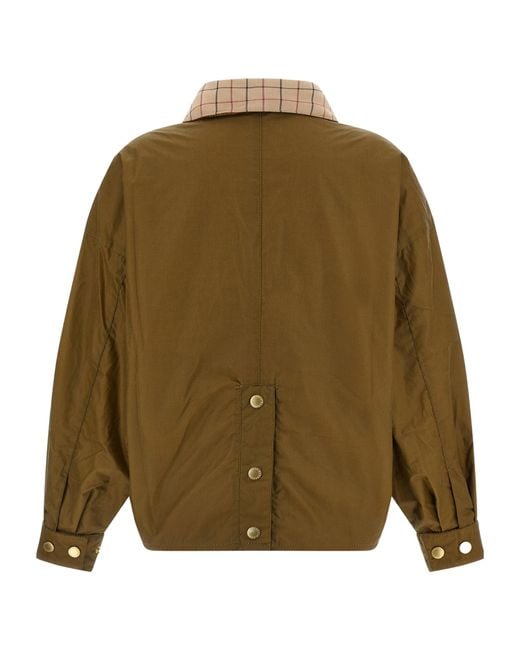 Barbour Green Launton Jacket