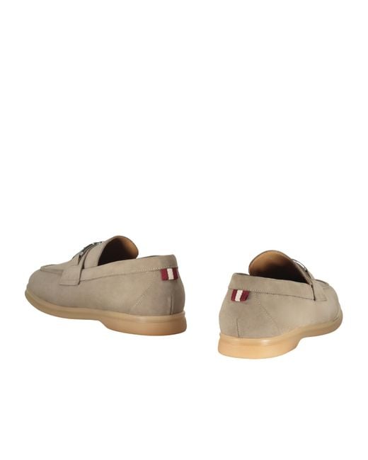 Bally Brown Round-Toe Loafers for men