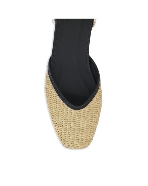 Castaner Black Gasby/104 Flat Espadrilles