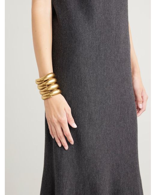 Khaite Natural Cyclone-Plated Cuff