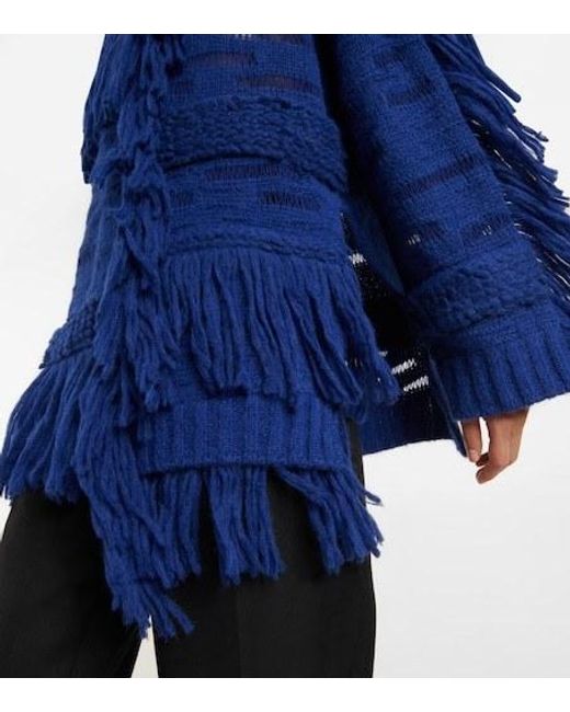 Stella McCartney Blue Tassel Sweater