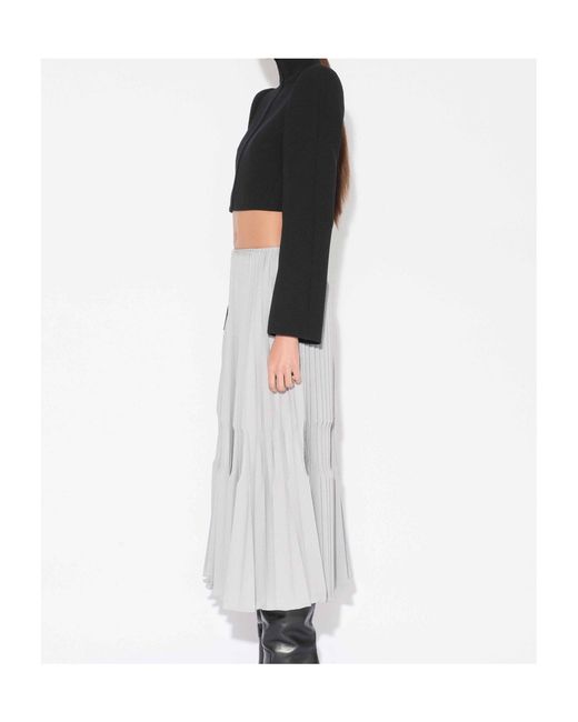 Alaïa Black Wool High Neck Jacket