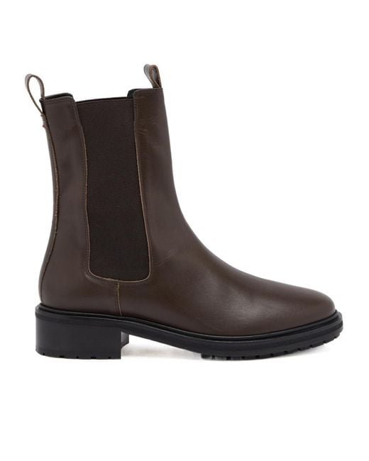 Aeyde Brown Jack Leather Chelsea Boots