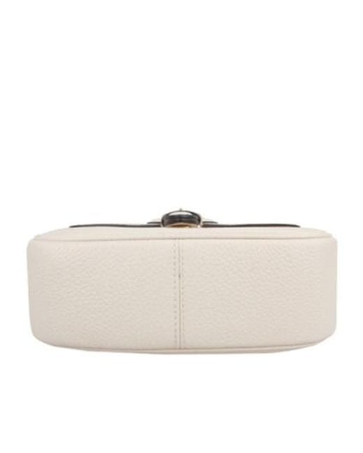 COACH Natural Amelia Saddle Shoulder Bag