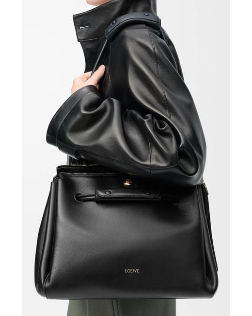 Loewe Black Large Madrid Bag