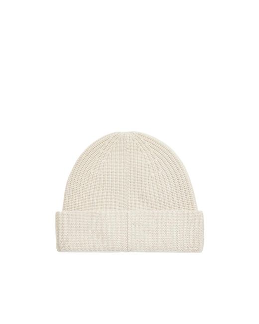 Loro Piana White Sergio Beanie for men