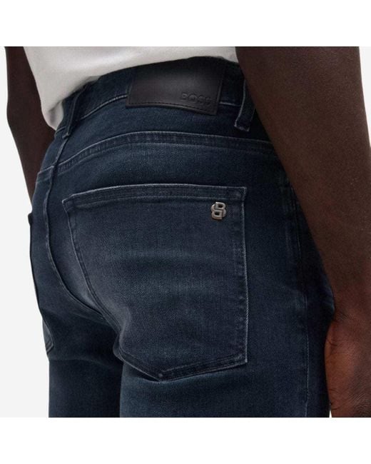 Boss Blue Jeans With Belt Loops for men