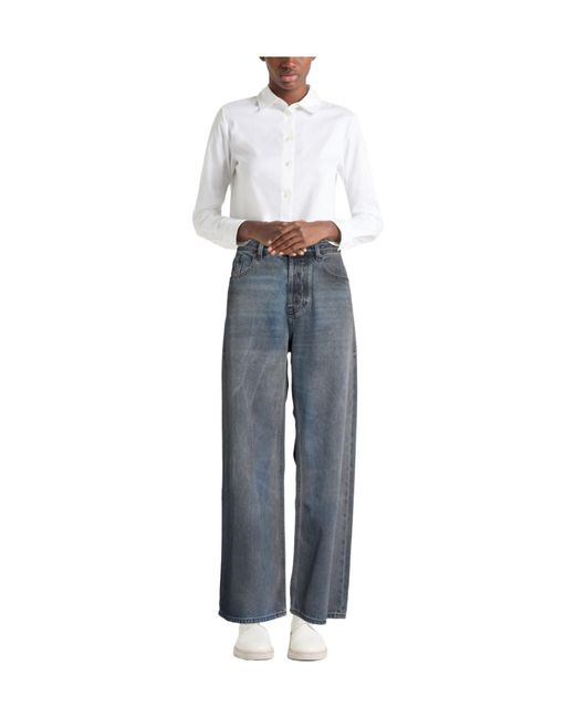 DIESEL Blue Loose Denim Trousers