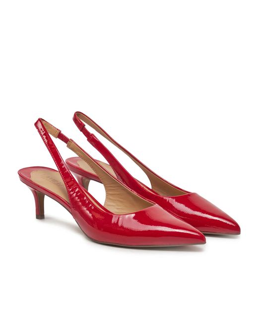 Ralph Lauren Pink Pointed High Heel Sandals