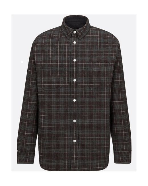 Dior Blue Christian Couture Reversible Shirt for men