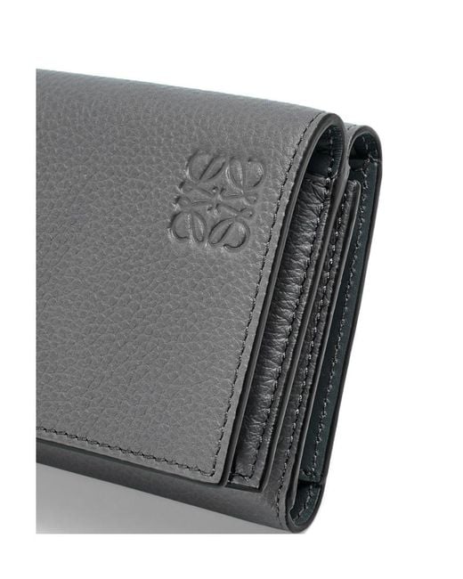 Loewe Gray Trifold Wallet for men