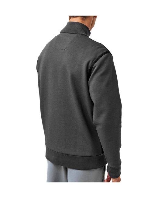 Boss Gray Standcollar Fullzip Track Jacket for men