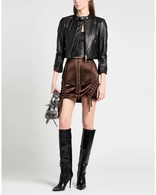 Balenciaga Black Minimalist Leather Jacket