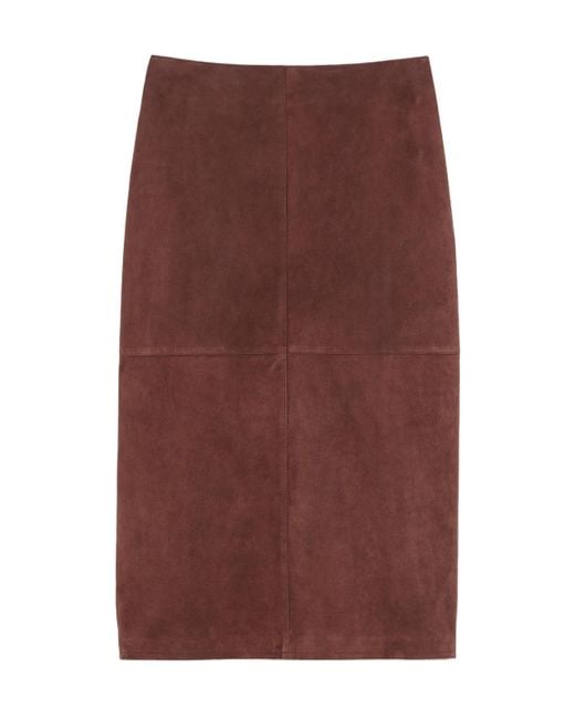 Weekend by Maxmara Brown Pala Midi Skirt