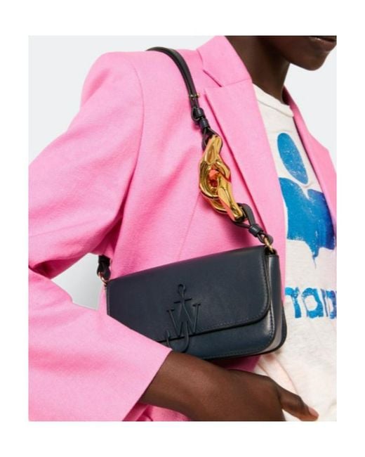 J.W. Anderson Blue Jw Anderson Chain-Linked Shoulder Bag
