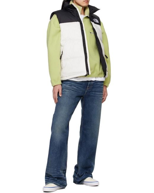 The North Face Black 1996 Retro Nuptse Puffer Gilet for men