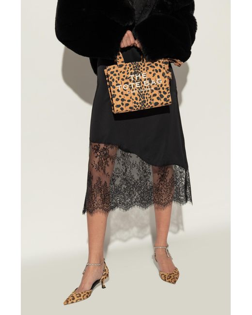 Marc Jacobs Metallic The Cheetah Small Tote Bag