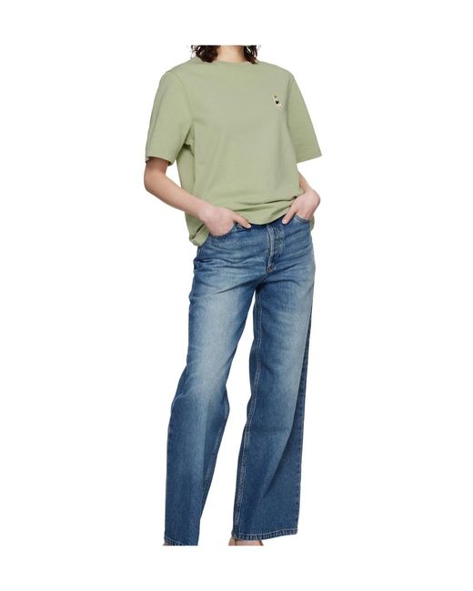 Maison Kitsuné Green Maison Kitsuné Dressed Fox Comfort T-Shirt