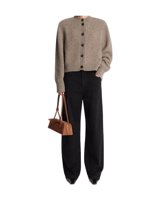 Rohe Gray Single-Breasted Sweater