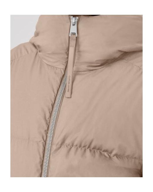Canada Goose Natural Logo Patch Zip-Up Jacket