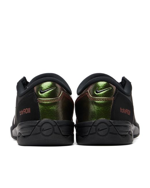 Nike Black Total 90 Tiempo Low-Top Sneakers for men